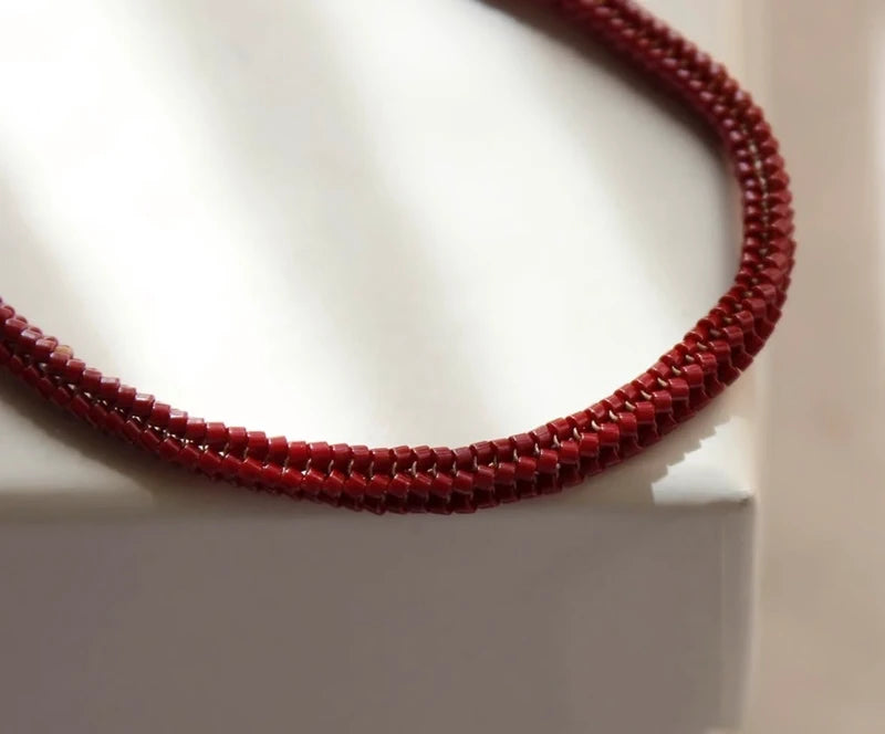 bransoletka z koralików Miyuki minimalistyczna personalizacja