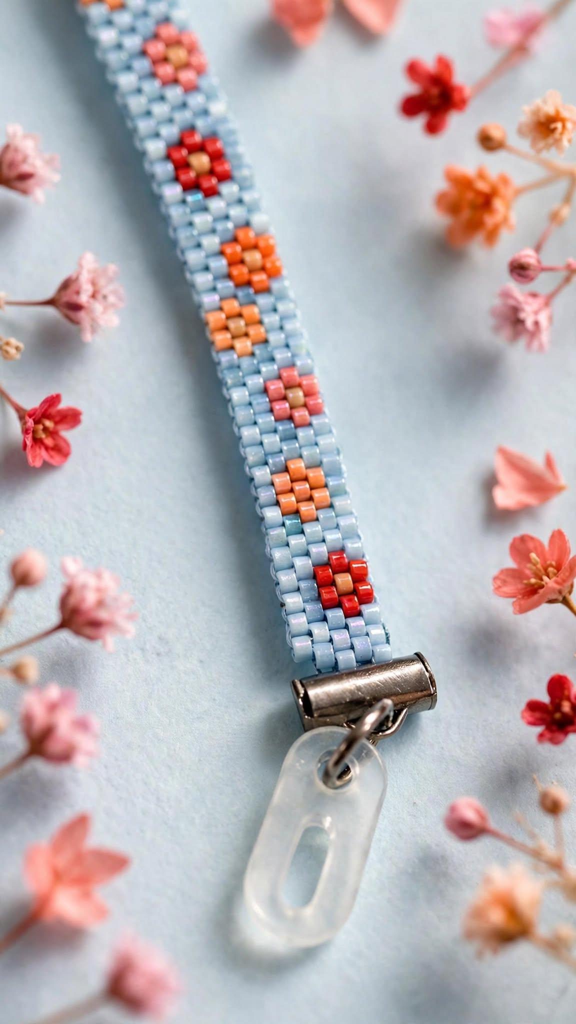 Floral Miyuki Glasses Chain