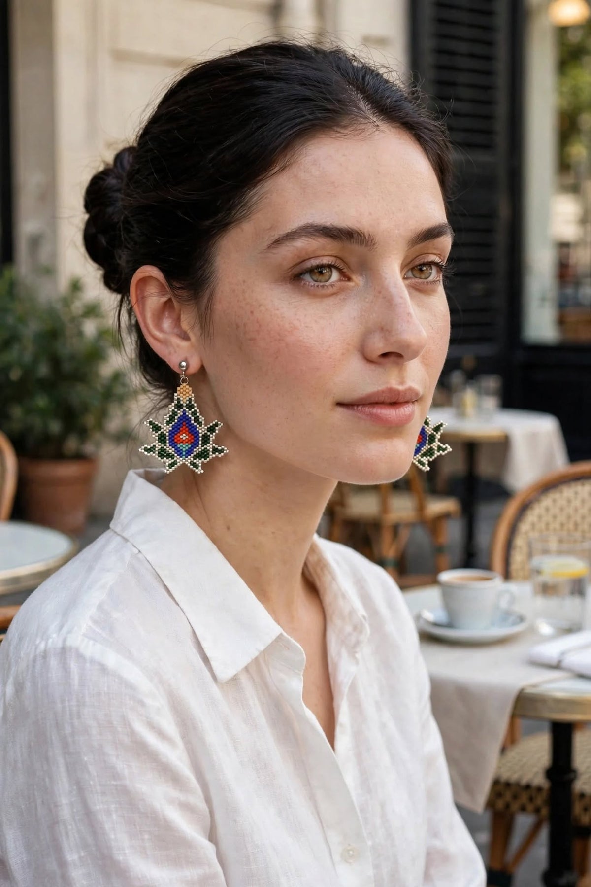 Shah Abbasi Miyuki Earrings