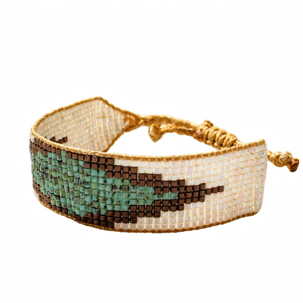 Turquoise Miyuki Bracelet
